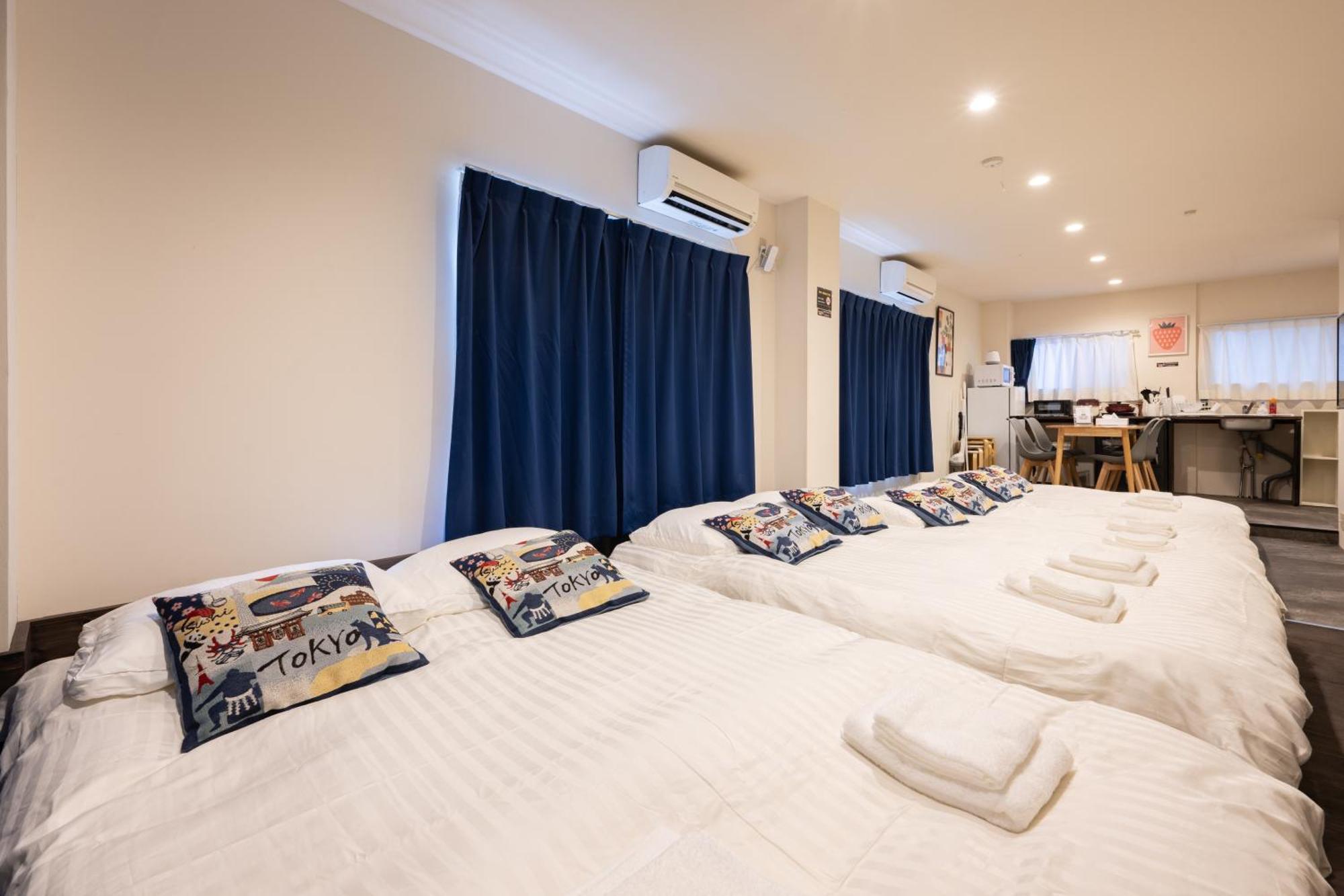 Thunder Hotel -雷門サンダーホテル- 浅草駅から徒歩5分 ベビー用品付き ファミリーも歓迎 大人8名もok!! Токио Экстерьер фото