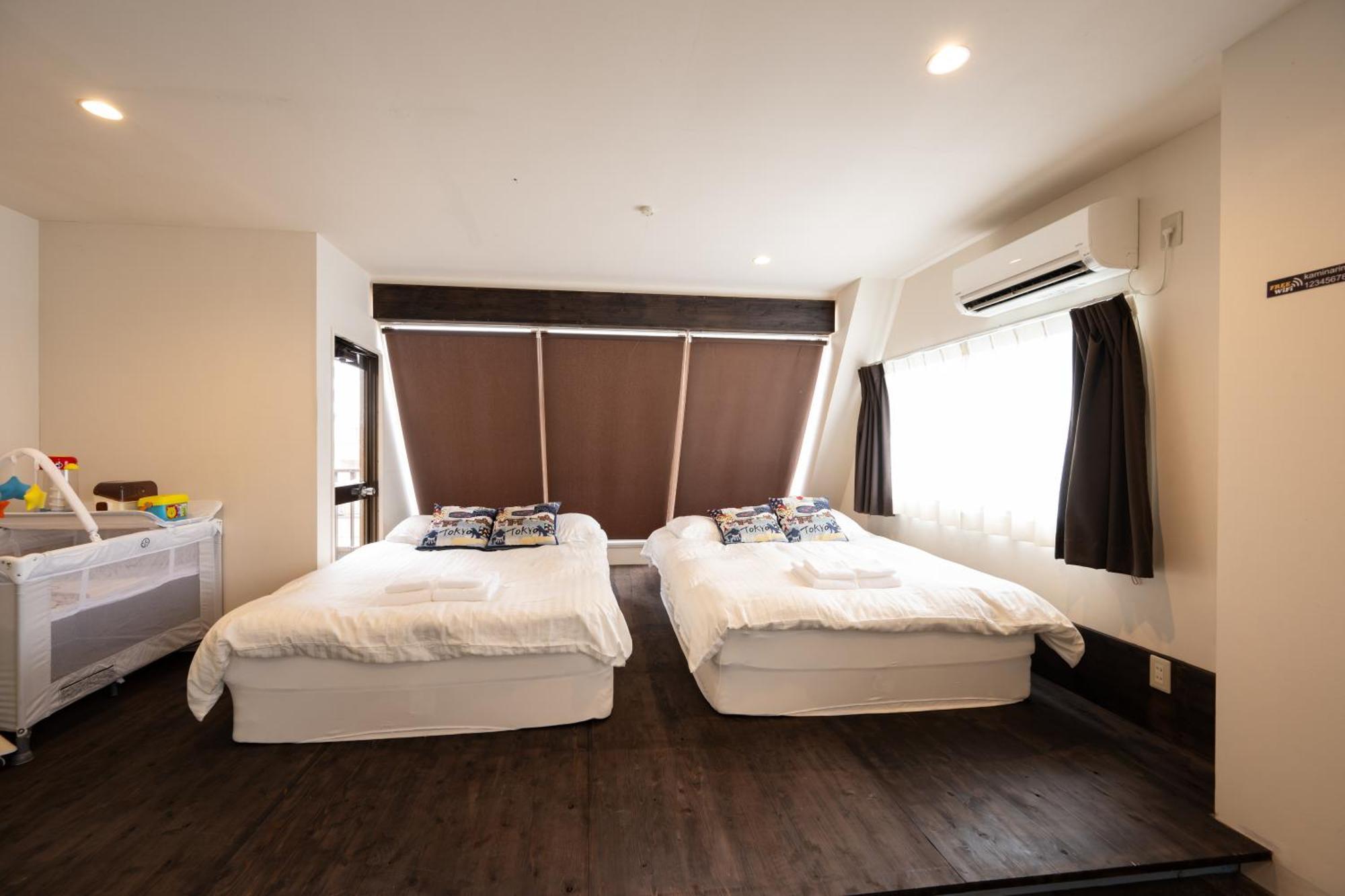 Thunder Hotel -雷門サンダーホテル- 浅草駅から徒歩5分 ベビー用品付き ファミリーも歓迎 大人8名もok!! Токио Экстерьер фото