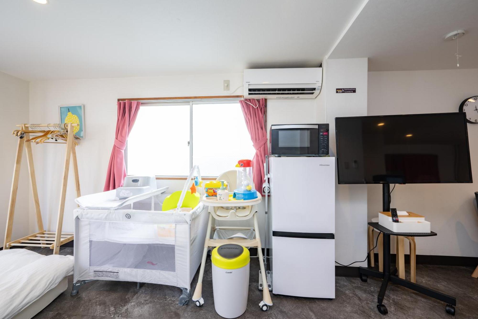 Thunder Hotel -雷門サンダーホテル- 浅草駅から徒歩5分 ベビー用品付き ファミリーも歓迎 大人8名もok!! Токио Экстерьер фото